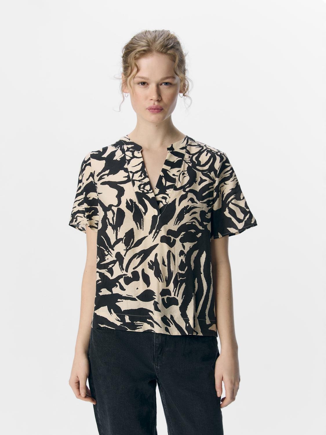 OBJKARINA Top - Sandshell - VERO MODA & VILA Bergvik